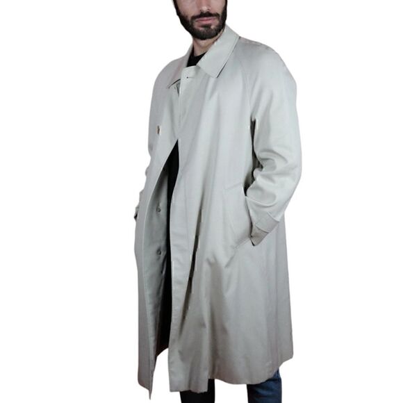 Oakton Ltd. Raintamer Classic Professional Business Trench Coat w Zip Out Liner - Picture 2 of 16